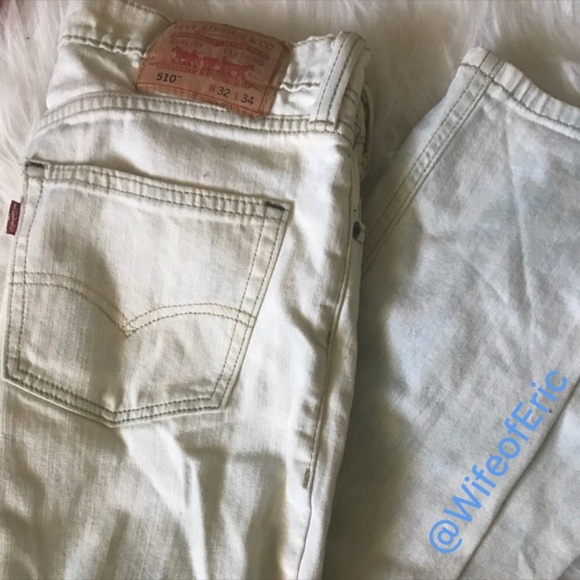 levis 510 light blue